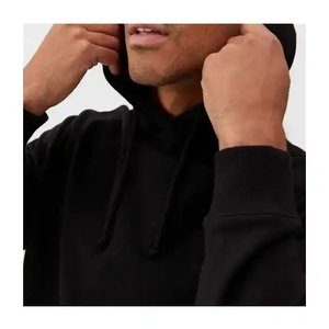 Factory Wholesale Men's Casual Pullover Hoodie 100% Cotton Customizable Embossed Printing Regular Fit <b>for</b> Winter Season - Product Image 5