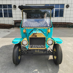 Voitures classiques rétro anciennes bleues Apparence antique Voitures classiques américaines électriques de luxe à bon prix pour la vente d'adultes - Product Image 3