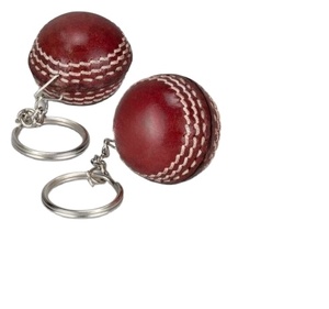 Llaveros de neopreno de acero inoxidable hechos a mano último diseño PU cuero Mini Cricket accesorio ecológico impermeable personalizable - Product Image 1