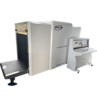 Escáner DE EQUIPAJE DE RAYOS X avanzado 8065D de doble vista para aeropuertos, aduanas y logística, penetración de acero de 40mm y resolución de 0,0787mm