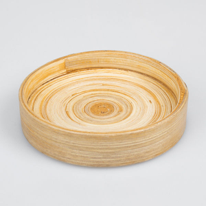 Lot de 6 sous-verres ronds en bambou Produits écologiques Made in Vietnam Décoration de table Vente en gros - Product Image 1