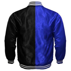 2025 nouveau décontracté hommes Streetwear Cool Varisty veste pour hommes en cuir Versity université Bomber collège veste pour hommes - Product Image 3