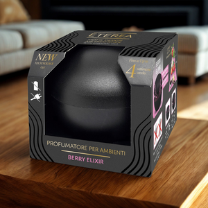 Hecho en Italia, ETEREA Berry Elixir, Bola Ambientadora en Gel Sólido con Aroma, Decoración para el Hogar, Fragancia Frutal, Estilo Moderno - Product Image 3
