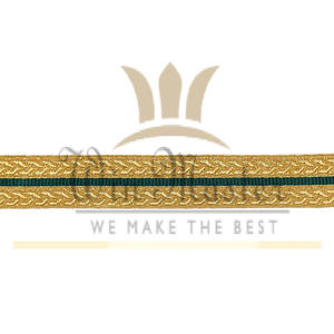 Trenza de alambre dorado de alta calidad OEM 32/35/42/45mm/encaje ceremonial de alambre/trenza de encaje dorado 2023 - Product Image 5