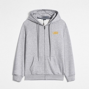 OEM Service Men's Heavyweight Fleece <b>Zip</b> Hoodie Custom Logo Embroidered Drop Shoulder Premium Quality 100% Cotton Eco-Friendly - Product Image 1