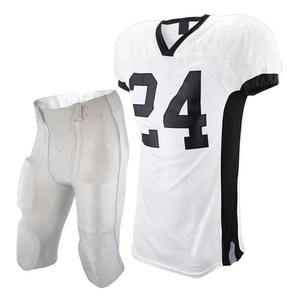 Top vente surdimensionné Fit imprimé Design court rembourré pantalon Football américain Football Streetwear ensembles respirant été en gros - Product Image 1