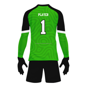 Meilleur prix de gros Séchage rapide Gardien Football Uniforme Premium Qualité Logo personnalisé Imprimé Formation Style Ensembles pour Adultes - Product Image 4