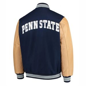 Veste de baseball universitaire pour hommes veste universitaire haute qualité polaire Baseball Letterman Varsity Bomber Jacket Design personnalisé - Product Image 3