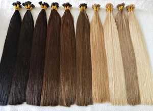 100% ORIGINAL VIRGIN RAW INDIAN TEMPLE HAIR Remy Ponytail <b>Micro</b> Loop Full Cuticles Hair Bundles Silky Straight Wave <b>Machine</b> - Product Image 4