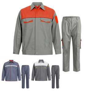 TOP SELLING <b>work</b> <b>clothes</b> set <b>construction</b> site uniform worker with fam domestic new style long/short sleeve workwear Free sample - Product Image 1