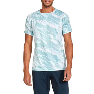T-shirts décontractés à manches courtes personnalisés de la meilleure qualité pour hommes 100% coton avec tissu éponge T-shirt uni à vendre - Product Image 4