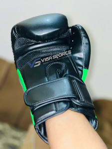 Nouvel article gants de boxe conception feu deux tons gants de boxe sur mesure service OEM 2023 gants de boxe les plus vendus - Product Image 3