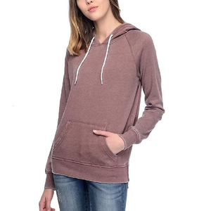 Haute Qualité 500Gsm Coton Épais Blanc Plaine Lourd Surdimensionné Hoodies No String Unisexe Personnalisé Femmes Hoodies - Product Image 3