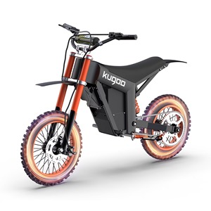 Moto tout-terrain électrique 2024 avec pneus larges, moteur central 72V - Product Image 6
