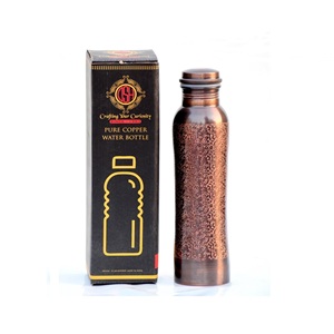Antique <b>Copper</b> Handmade Water <b>Bottle</b> with Customized Design for Hotel Home Kitchen Tabletop <b>Copper</b> <b>bottles</b> - Product Image 6