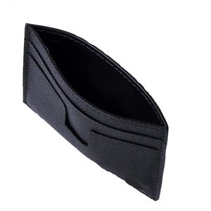 Porte-cartes en cuir véritable Index, fin et minimaliste, étui pour cartes de crédit, portefeuille professionnel de 4 pouces - Product Image 3