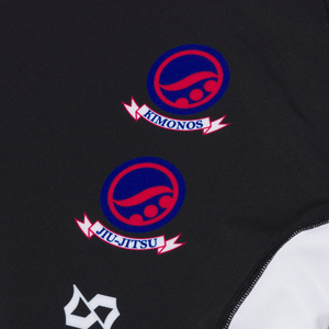 Cintura de goma antideslizante manga larga personalizado Bjj niños traje de baño Rash Guards Set personalizar - Product Image 3