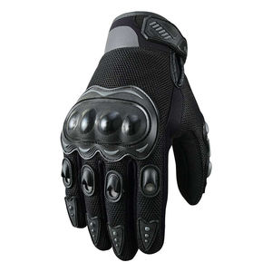 Gants de Moto en Cuir de Vachette, Équipement de Protection de Motocross, Gants de Course de Vitesse avec Logo Personnalisé - Product Image 1