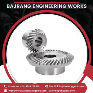 Engranajes cónicos espirales de alta precisión personalizados Material de hierro y acero Aplicaciones de maquinaria de soporte Motor a un precio razonable - Product Image 6