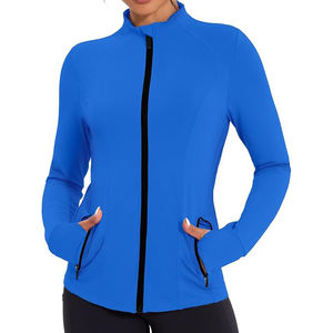 Yoga Skinny <b>Jackets</b> <b>Womens</b> High Slit Side Top Leg Revealing Detail Longline Hem Asymmetrical Cut Motion Freedom - Product Image 5