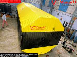 เครื่องสองแกนอัตโนมัติถังน้ำสำหรับงานหนักเครื่องยนต์พลาสติก PE แบบสองแขนสำหรับใช้ในอุตสาหกรรมผู้จัดจำหน่ายในอินเดีย - Product Image 2