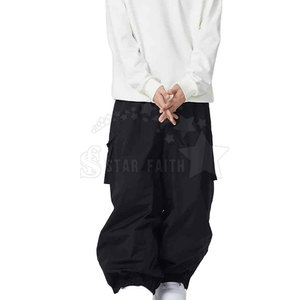 Pantalones de Esquí Casuales Ligeros con Forro Cálido, Diseño Transpirable y Resistente al Viento, Protección Contra el Frío, Equipo para la Nieve, Uso Diario, Cierre de Botones - Product Image 4