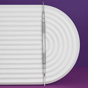 Racleur à cuticules en acier inoxydable pour manucure et pédicure, coupe-cuticules à finition mate, pousse-cuticules pour la beauté - Product Image 6