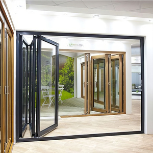 <span class=keywords><strong>Porte</strong></span> patio <span class=keywords><strong>pliante</strong></span> en aluminium à rupture de pont thermique de haute qualité - Grande <span class=keywords><strong>porte</strong></span> vitrée <span class=keywords><strong>pliante</strong></span> avec moustiquaire rétractable - Product Image 6