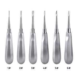 Ensemble de 10 élévateurs de racine de luxation manuels en acier inoxydable fabriqués en usine pour les instruments chirurgicaux de chirurgie buccale dentaire - Product Image 3