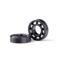 Roulements à billes en céramique Abec 9 MR103 MR105 MR106 MR104 4x10x4 mm avec joints d'étanchéité blindés, précision P0, pour applications de moulinets de pêche