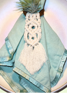 Anneaux de serviette macramé - Product Image 4