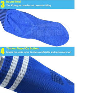 Chaussettes de football nouveau design Chaussettes de football pour hommes, personnalisées et à la mode, fabriquées au Pakistan Chaussettes de sport pour athlètes - Product Image 6