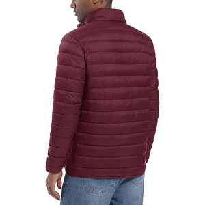 Chaqueta con logotipo estampado personalizado para hombre, el mejor producto de invierno, chaquetas acolchadas transpirables con cuello levantado de manga larga para hombre - Product Image 2