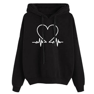 Sudaderas con capucha de algodón 100% de peso pesado para mujer, estampado personalizado, transpirable, de secado rápido, ecológico, informal, ropa de invierno, tela de punto - Product Image 4