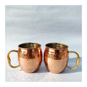 Custom Design Handicrafts High Quality Export Stainless Steel Tumbler Premium <b>Copper</b> <b>Mug</b> for Drinking - Product Image 6