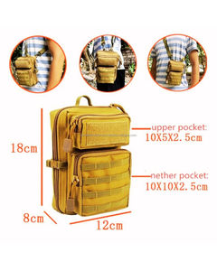 Sacs tactiques en nylon durables pour la chasse, sac de sport imperméable, sac de vélo à cadre externe, sacs de vélo pour cadre de vélo, sacs d'extérieur - Product Image 2