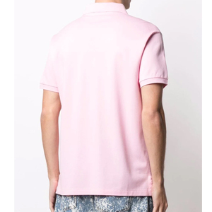 Polos personalizados para hombre con logotipo de talla grande, camiseta polo transpirable suave de verano de alta calidad, algodón orgánico 100% - Product Image 3