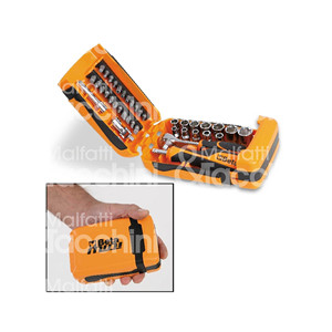 MINI BOÎTE À OUTILS BETA 39 PIÈCES, ART. 900/C39, 11 clés à douille hexagonales, 21 embouts de tournevis, 7 accessoires - Product Image 1