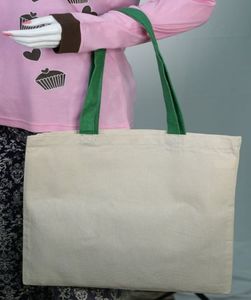 Sacs fourre-tout en toile de coton en gros avec fermeture éclair, style tendance, poche intégrée – Réutilisables pour l'université, les courses, disponibles - Product Image 6