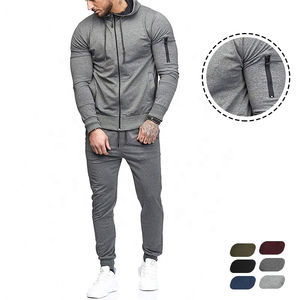 Sur mesure 100% Polyester Survêtement Premium Hommes Sports Wear Active Bottoms-Vente en gros Jogger Survêtement - Product Image 2