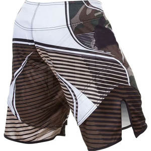 กางเกงขาสั้น MMA ของผู้ชายแห้งเร็วระบายอากาศออกแบบเองได้ - Product Image 2