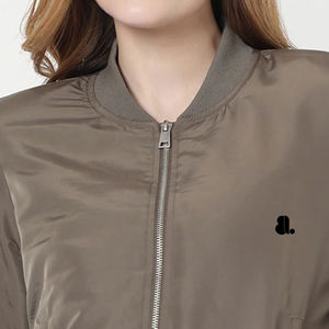 Chaquetas Bomber de Invierno para Mujer, Proveedor Directo de Fábrica, Logotipo Personalizado, Tejidas, Transpirables, Ecológicas, Resistentes al Viento, Alta Calidad - Product Image 6