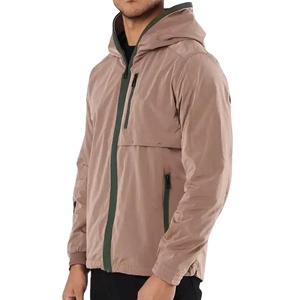 2025 hommes décontracté Sport coupe-vent veste haute qualité tissu coupe-vent nouveau Design en gros - Product Image 2