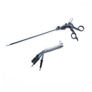 Source d'alimentation manuelle Câble de coagulation bipolaire isolé réutilisable Pince d'instruments chirurgicaux laparoscopiques - Product Image 1