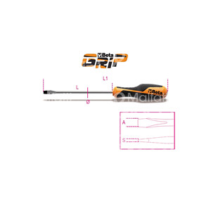 BETA TOURNEVIS À FENTE ART. 1260 Pour vis à tête fendue - Product Image 1