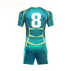 Maillot et short de rugby sublimé pour homme Ensemble d'uniformes de rugby - Product Image 2