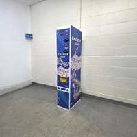 Machine à changer les billets de banque MV-103 AW haute capacité, système sécurisé, convertisseur de devises USD, 110/230V AC, blanc et bleu