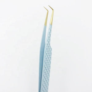 แหนบขนตาปลอมแบบแมนนวลอุปกรณ์ผ่าตัดพื้นฐานสำหรับการต่อขนตาปลอมแบบ2025 - Product Image 5