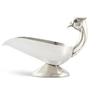 Diseño en relieve Comida profunda Frutero Espejo hecho a mano Metal pulido Mesa Postre Bowl Compra a granel Disponible Eventos ideales - Product Image 6