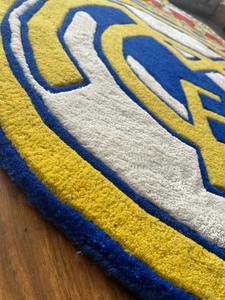 Alfombra de Lana de Pelo Cortado, Hecha a Mano, Estilo Moderno Contemporáneo, Colores Ricos, Ecológica, Antideslizante, Decoración del Hogar, Nueva Colección - Product Image 3